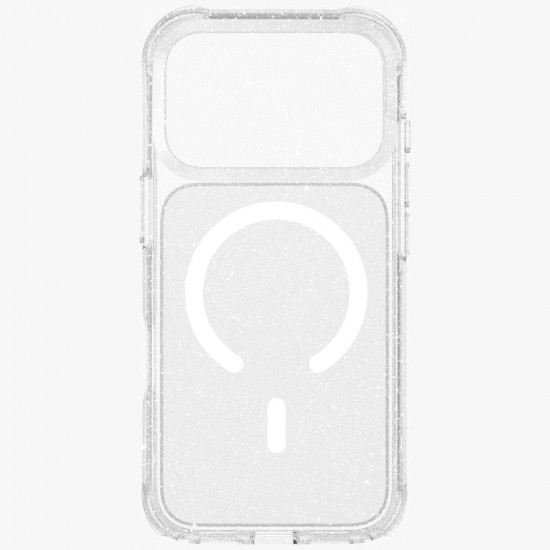 Uniq LifePro Xtreme Magclick Charging Case for iPhone 17 Pro - Clear-Glitter