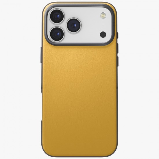 Uniq Lyden DS Case for iPhone 17 Pro Max Magclick Charging - Yellow-Gray