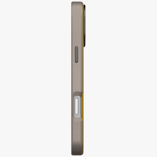 Uniq Lyden DS Case for iPhone 17 Pro Max Magclick Charging - Yellow-Gray