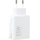 Xiaomi MDY-16-EF 1xUSB-A 33W Wall Charger with 3A USB-C Cable - White
