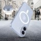 Tech-Protect FlexAir MagSafe Case for iPhone 17 - Clear Glitter