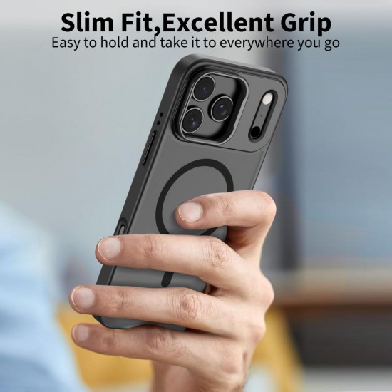 Tech-Protect MagStand MagSafe Case for iPhone 17 Pro Max - Matte Black