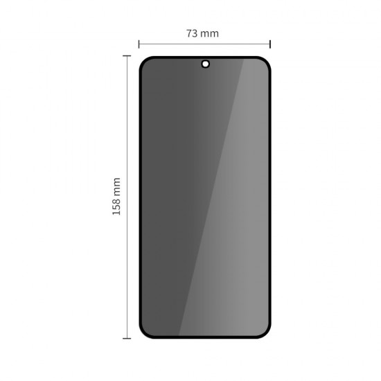 Tech-Protect Glass Spy+ 2-pack privacy glass for Samsung Galaxy S25 FE