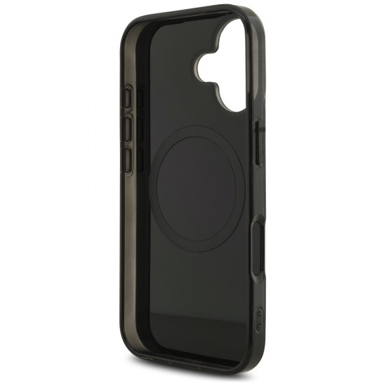 AMG Double Layer Transparent Graphics MagSafe case for iPhone 17 - black