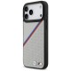 BMW M Tricolor Metal Logo MagSafe Case for iPhone 17 Pro Max - Gray
