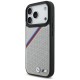 BMW M Tricolor Metal Logo MagSafe Case for iPhone 17 Pro - Gray