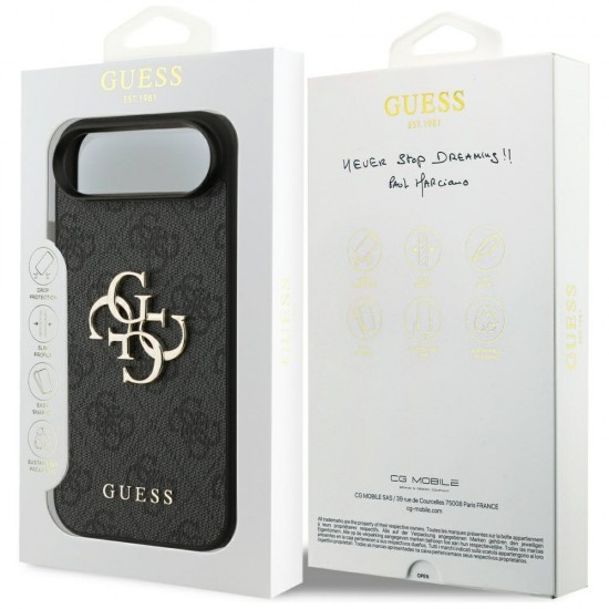 Guess 4G Big Logo Case for iPhone 17 Air - Black
