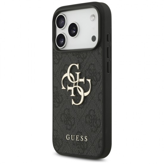 Guess 4G Big Logo Case for iPhone 17 Pro - Black
