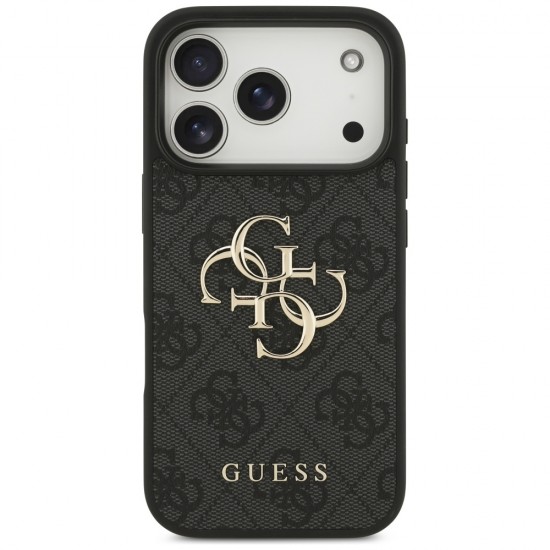Guess 4G Big Logo Case for iPhone 17 Pro - Black