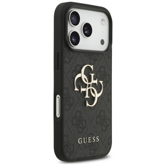 Guess 4G Big Logo Case for iPhone 17 Pro - Black