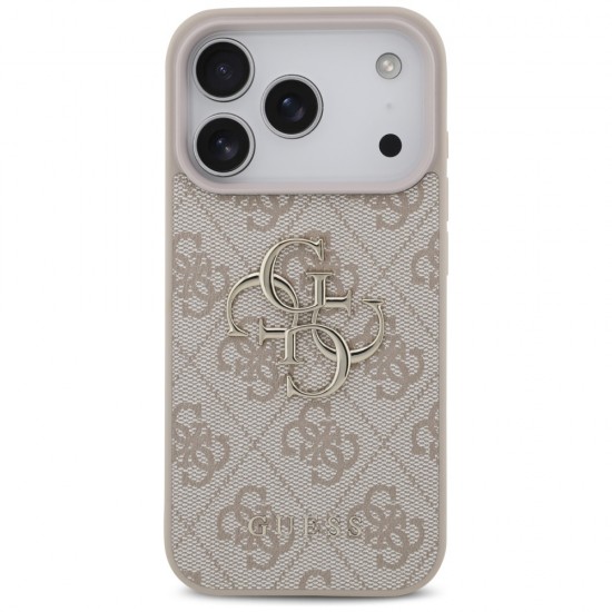 Guess 4G Big Logo Case for iPhone 17 Pro - Pink