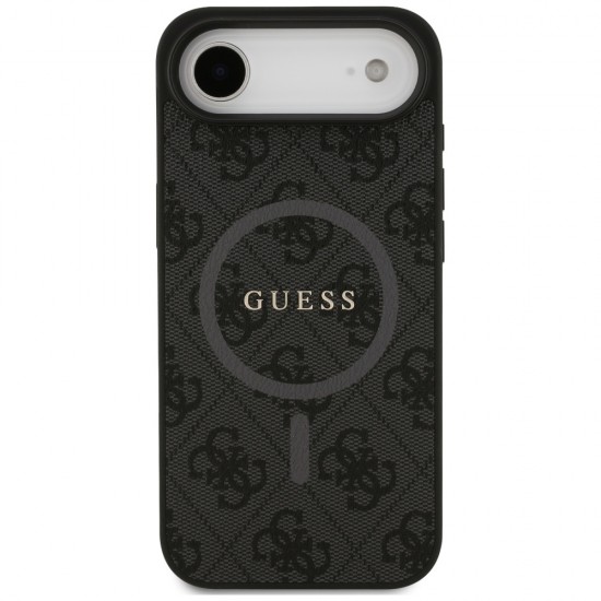 Guess 4G Ring Classic Logo MagSafe case for iPhone 17 Air - black