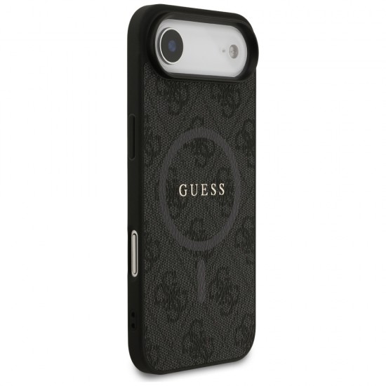 Guess 4G Ring Classic Logo MagSafe case for iPhone 17 Air - black