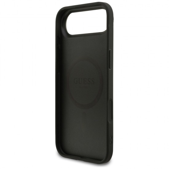 Guess 4G Ring Classic Logo MagSafe case for iPhone 17 Air - black