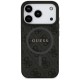Guess 4G Ring Classic Logo MagSafe case for iPhone 17 Pro - black