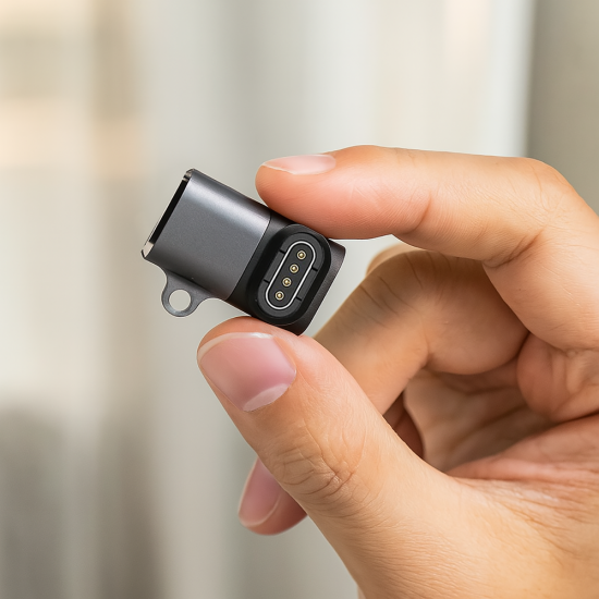 Wozinsky WAYGS1 USB-C Adapter for Garmin Smartwatch - Gray