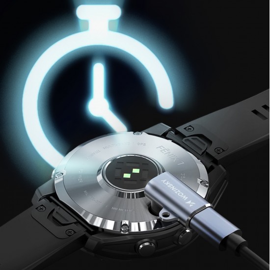 Wozinsky WAYGS1 USB-C Adapter for Garmin Smartwatch - Gray