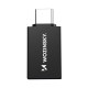 Wozinsky W10GY1S USB-C - USB-A 3.2 10Gb/s Adapter - Black