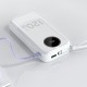 Dudao K13Pro 20000mAh Powerbank with Built-in Cable - White