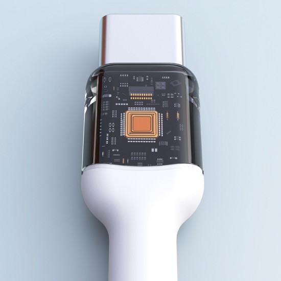 Dudao L9C Max 240W PD USB-C - USB-C 2m Cable - White