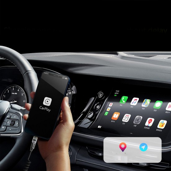 Dudao L20 Pro 4-in-1 USB-A / USB-C - Lightning / USB-C Cable - Black