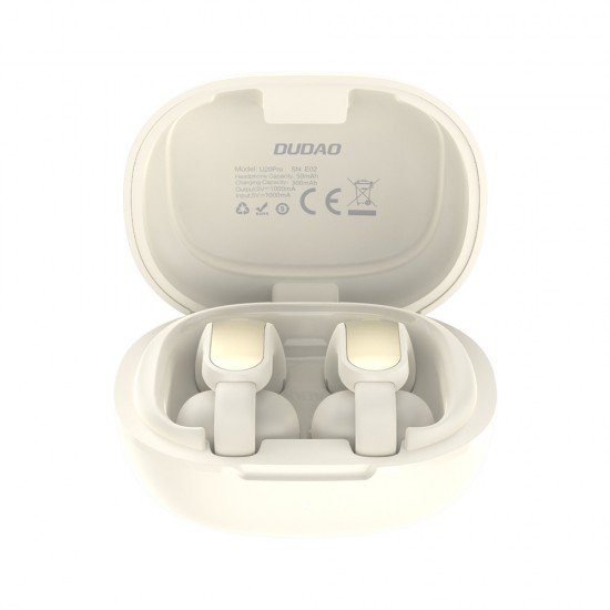 Dudao U20 Pro TWS Bluetooth Wireless Headphones - White