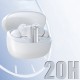 Dudao U21 TWS ANC ENC Bluetooth Wireless Headphones - White