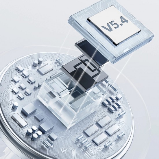 Dudao U21 TWS ANC ENC Bluetooth Wireless Headphones - White