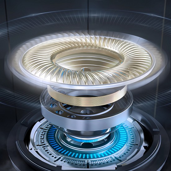 Dudao U21 TWS ANC ENC Bluetooth Wireless Headphones - White