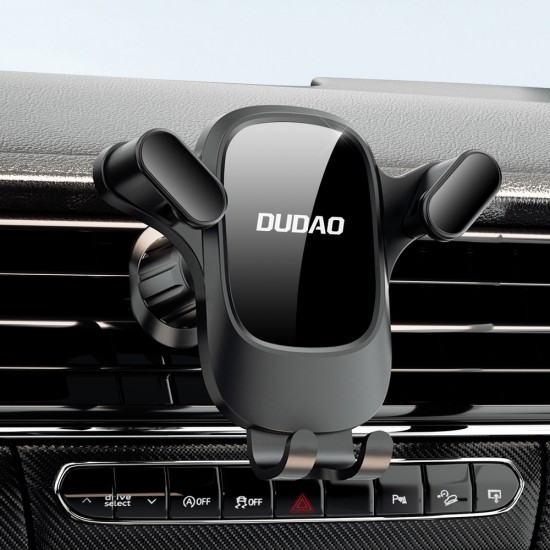 Dudao F5Pro air vent car phone holder - black