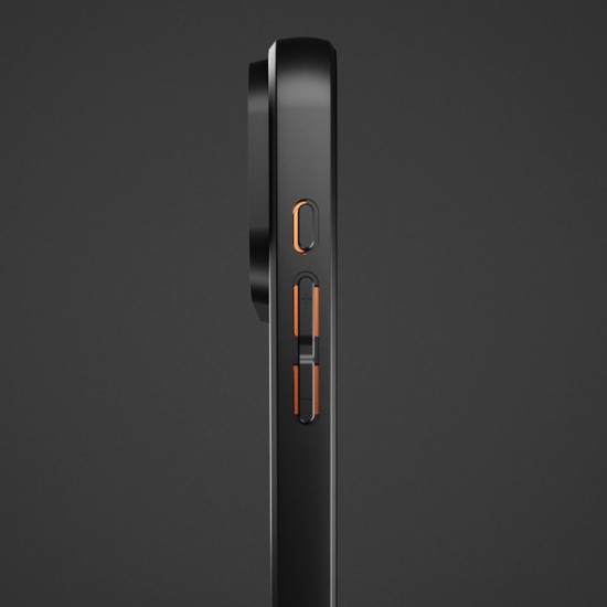SBS Full Active Mag Case with D3O Technology for iPhone 17 Pro - Black