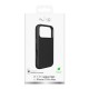 Puro Icon Mag Pro Liquid Silicone Case for iPhone 17 Pro Max, MagSafe Compatible, with Camera Protection and Aluminum Buttons - Black