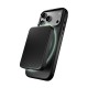 Puro Icon Mag Pro Liquid Silicone Case for iPhone 17 Pro Max, MagSafe Compatible, with Camera Protection and Aluminum Buttons - Black