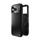 Puro Icon Mag Pro Liquid Silicone Case for iPhone 17 Pro Max, MagSafe Compatible, with Camera Protection and Aluminum Buttons - Black