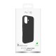 Puro Icon Mag Pro Liquid Silicone Case for iPhone 17, MagSafe Compatible, with Camera Protection and Aluminum Buttons - Black