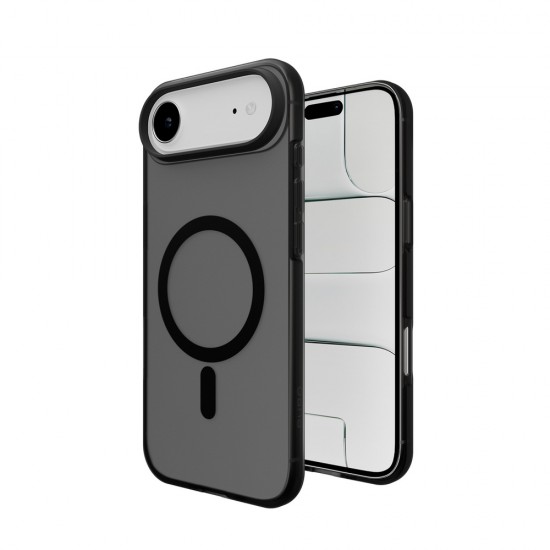 Puro Daylight Magsafe Compatible Silicone Case for iPhone 17 Air - Translucent Black