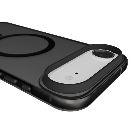 Puro Daylight Magsafe Compatible Silicone Case for iPhone 17 Air - Translucent Black