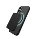 Puro Daylight Magsafe Compatible Silicone Case for iPhone 17 - Translucent Black