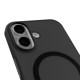 Puro Daylight Magsafe Compatible Silicone Case for iPhone 17 - Translucent Black