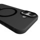Puro Daylight Magsafe Compatible Silicone Case for iPhone 17 - Translucent Black