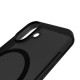 Puro Daylight Magsafe Compatible Silicone Case for iPhone 17 - Translucent Black