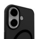 Puro Daylight Magsafe Compatible Silicone Case for iPhone 17 - Translucent Black