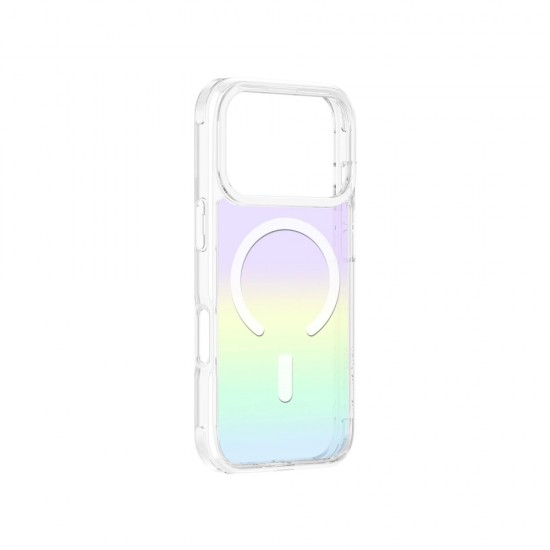 AmazingThing Minimal Mag case for iPhone 17 Pro compatible with MagSafe rainbow - multicolor