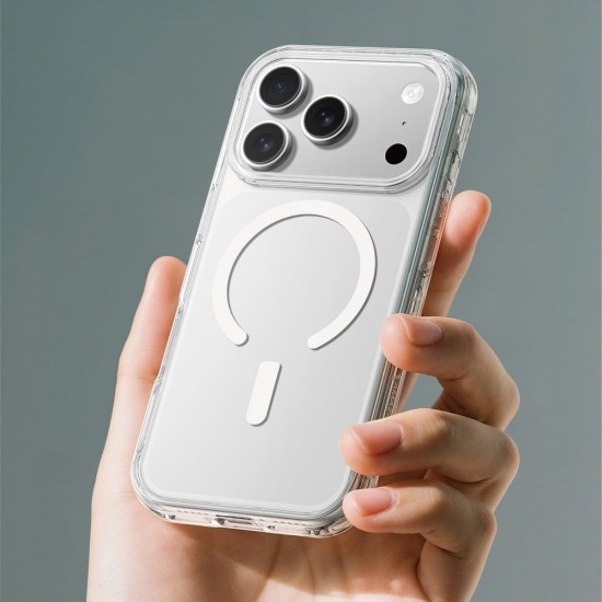 AmazingThing Titan Pro Case for iPhone 17 Pro MagSafe Compatible - Transparent