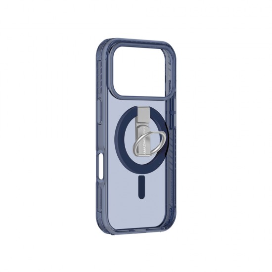 AmazingThing Titan Pro Grip Ring Set Case for iPhone 17 Pro Max Compatible with MagSafe - Blue