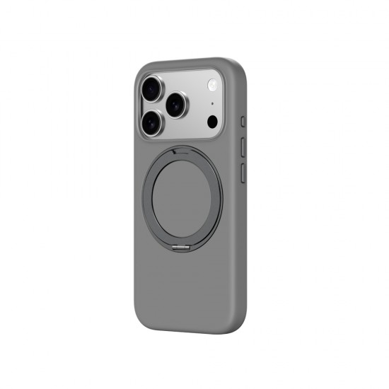 AmazingThing Cloudie iPhone 17 Pro Case with Stand - Gray