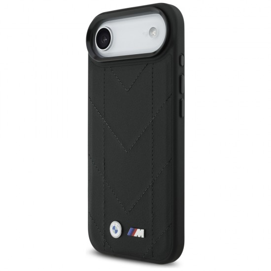 BMW M Quilted Logo MagSafe Case for iPhone 17 Air - Black
