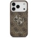 Guess 4G Big 4G Classic Logo case for iPhone 17 Pro brown - silver