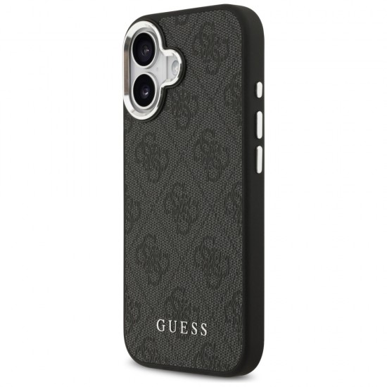 Etui Guess 4G Classic Logo MagSafe na iPhone 17 - czarne