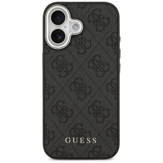 Etui Guess 4G Classic Logo MagSafe na iPhone 17 - czarne